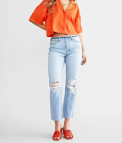 Tracey Cropped Straight Jean