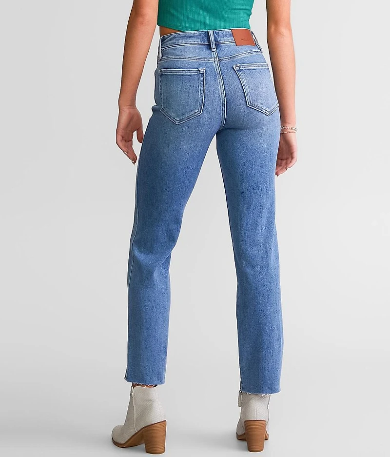 Tracey High Rise Cropped Straight Stretch Jean