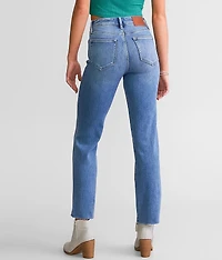 Tracey High Rise Cropped Straight Stretch Jean