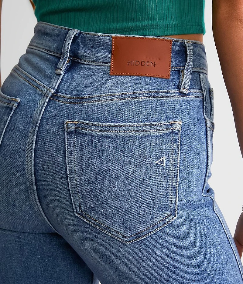 Tracey High Rise Cropped Straight Stretch Jean
