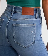 Tracey High Rise Cropped Straight Stretch Jean