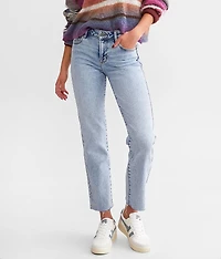 Chloe Cropped Straight Stretch Jean