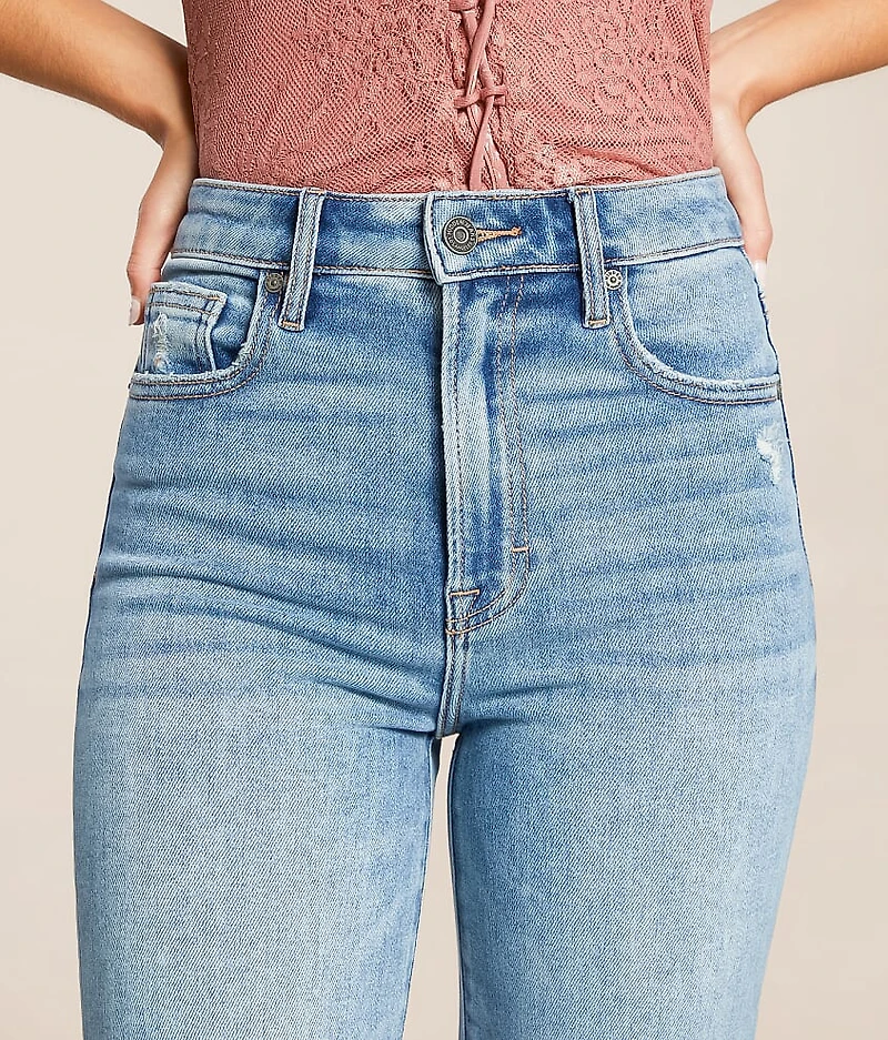 Ella Cropped Classic Straight Stretch Jean