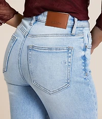 Ella Cropped Classic Straight Stretch Jean