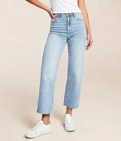 HIDDEN Ella Cropped Straight Stretch Jean
