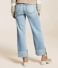 Ella Cropped Straight Stretch Jean