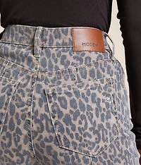 Happi Cheetah Flare Stretch Jean