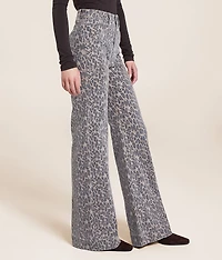Happi Cheetah Flare Stretch Jean
