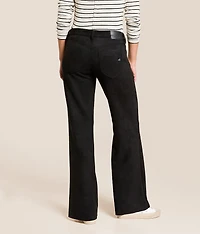 Happi Faux Suede Comfort Flare Stretch Pant