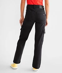 Tracey High Rise Straight Cargo Stretch Jean