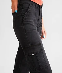 Tracey High Rise Straight Cargo Stretch Jean