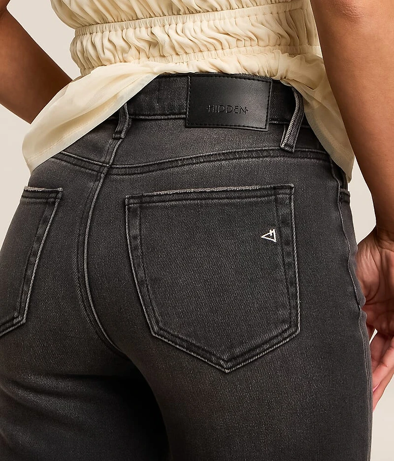 Sloane Cuffed Classic Straight Stretch Jean