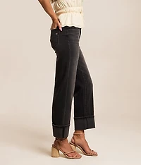Sloane Cuffed Classic Straight Stretch Jean