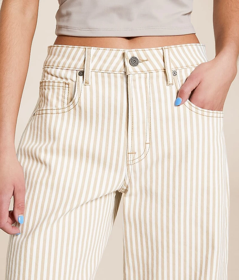 Sammie Striped Barrel Stretch Jean
