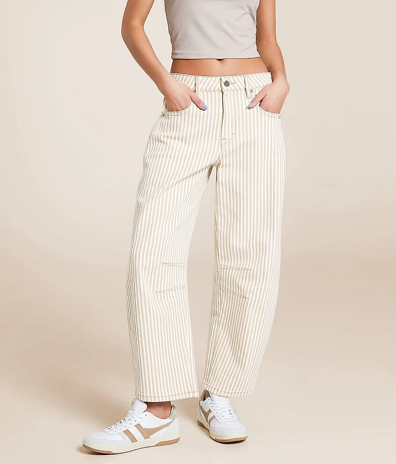 Sammie Striped Barrel Stretch Jean