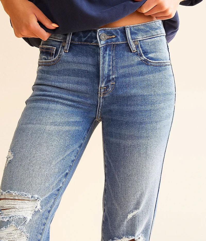 Chloe Cropped Straight Stretch Jean