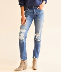 Chloe Cropped Straight Stretch Jean