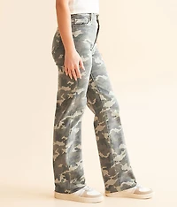 Ella Classic Straight Camo Stretch Jean