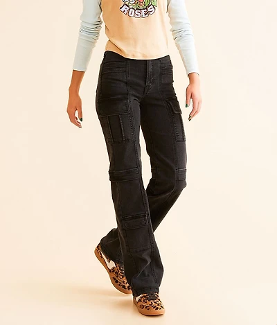 Ella Classic Straight Stretch Cargo Jean