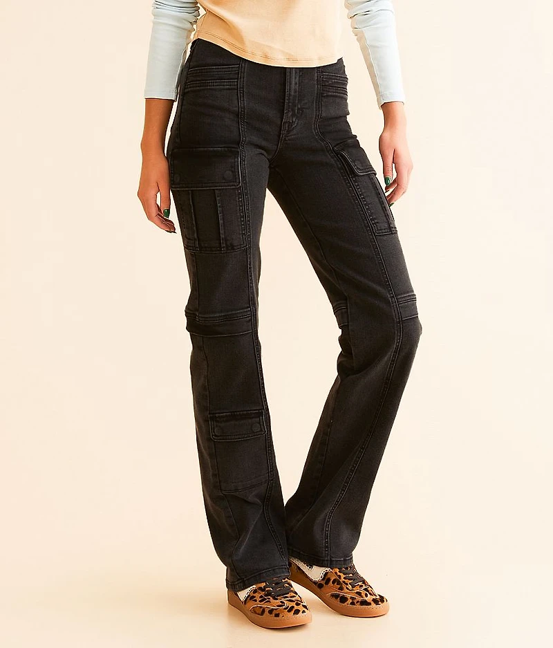 Ella Classic Straight Stretch Cargo Jean