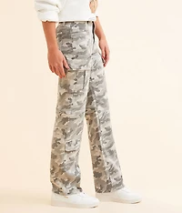Ella Camo Classic Straight Cargo Jean
