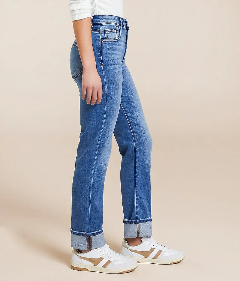 Tracey Cropped Straight Stretch Jean