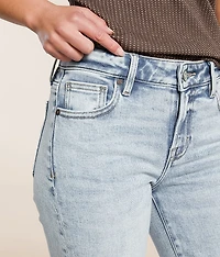 Chloe Cropped Straight Stretch Jean