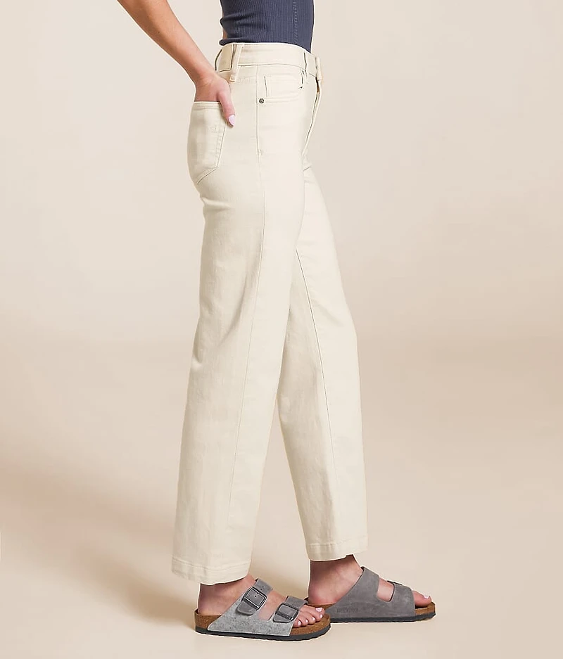 Ella Cropped Straight Stretch Jean