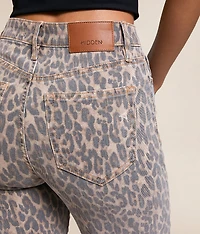 Ella Classic Straight Cheetah Stretch Jean
