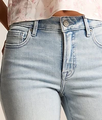 Ella Cropped Classic Straight Stretch Jean