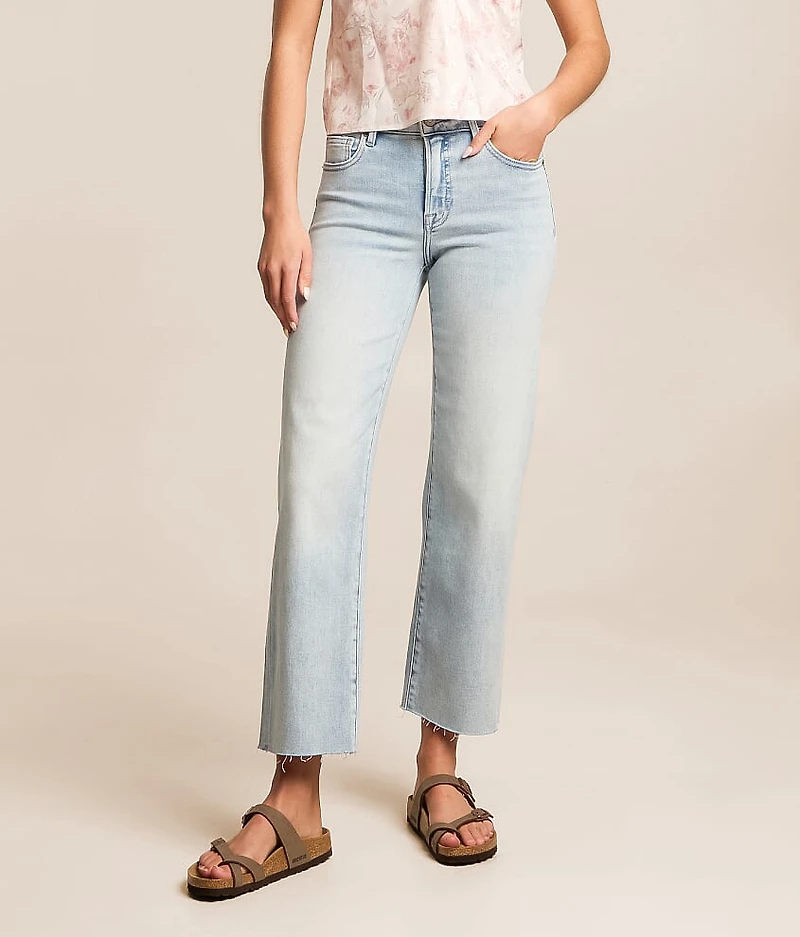 Ella Cropped Classic Straight Stretch Jean