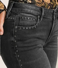 Blake Studded Comfort Flare Stretch Jean