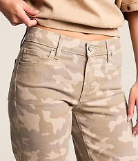 Ella Camo Classic Straight Stretch Jean