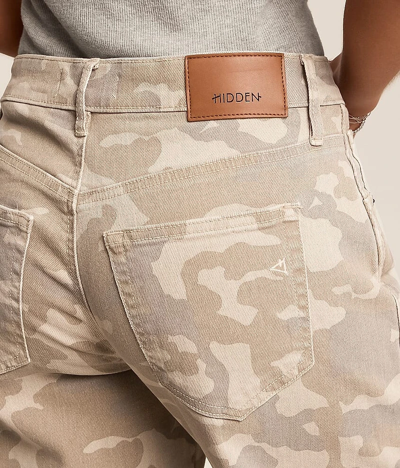 Sammie Camo Cropped Barrel Stretch Jean