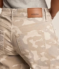 Sammie Camo Cropped Barrel Stretch Jean