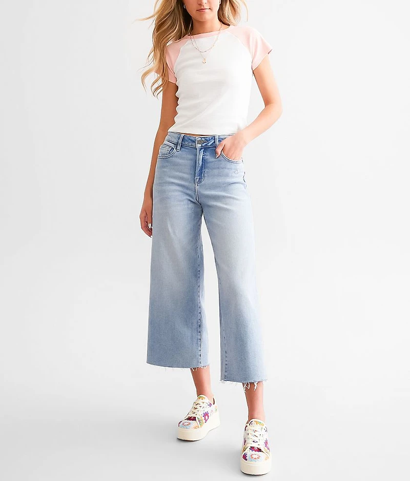 Nori Cropped Wide Leg Jean