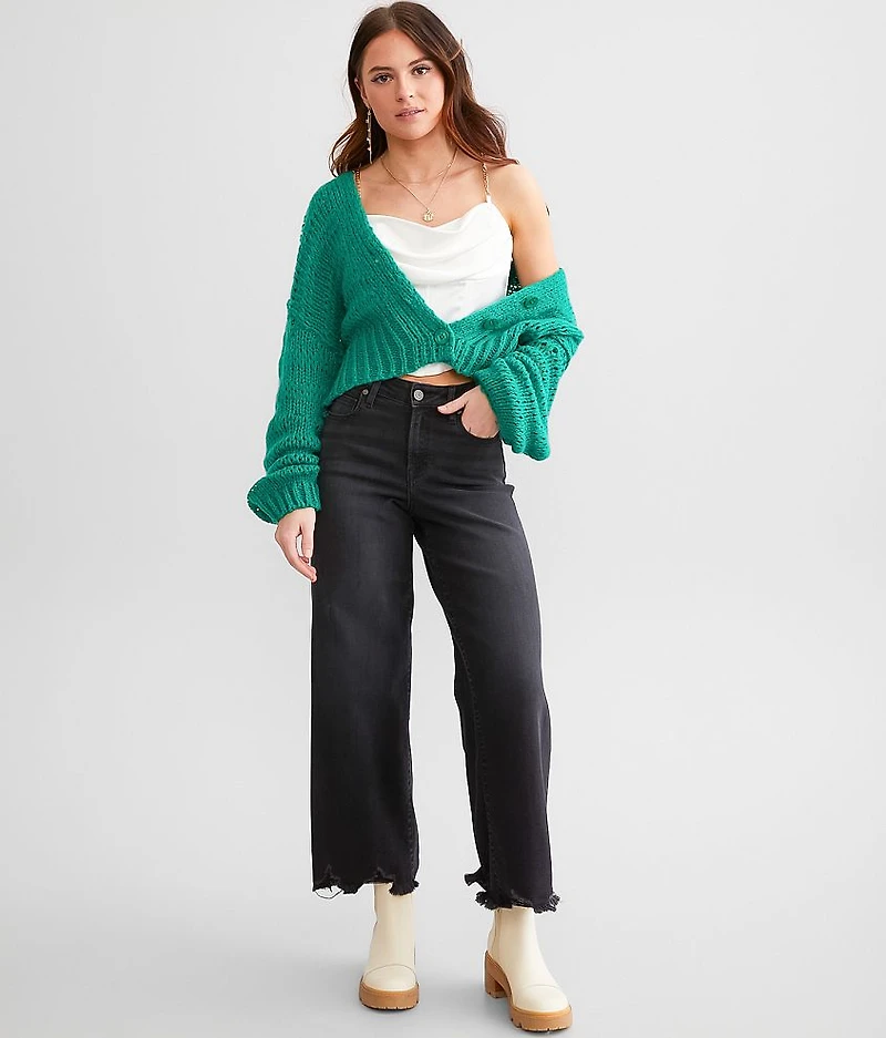Nori Cropped Wide Leg Jean