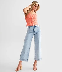 Nori Cropped Wide Leg Jean