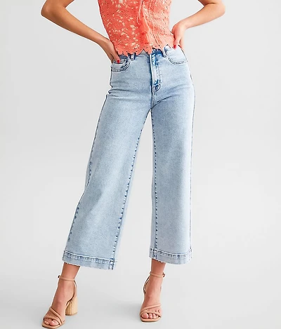 Nori Cropped Wide Leg Jean