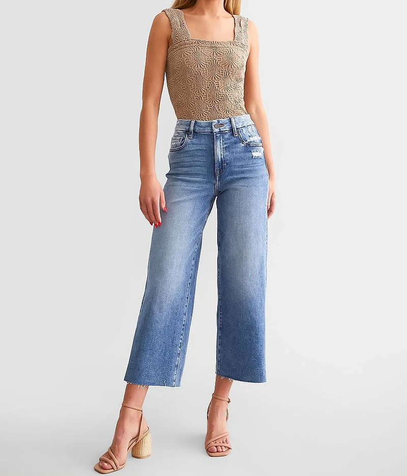 Nori Cropped Wide Leg Jean