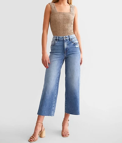 Nori Cropped Wide Leg Jean