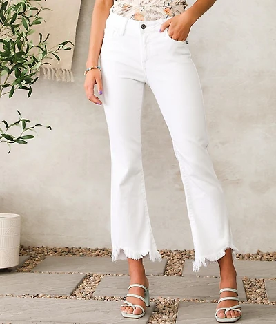 Happi Cropped Flare Stretch Jean