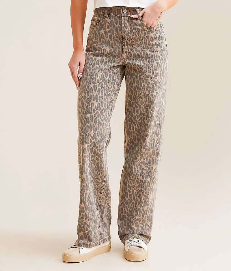 Logan Cheetah Dad Stretch Jean