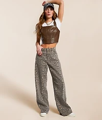 Alyx Cheetah Baggy Stretch Jean