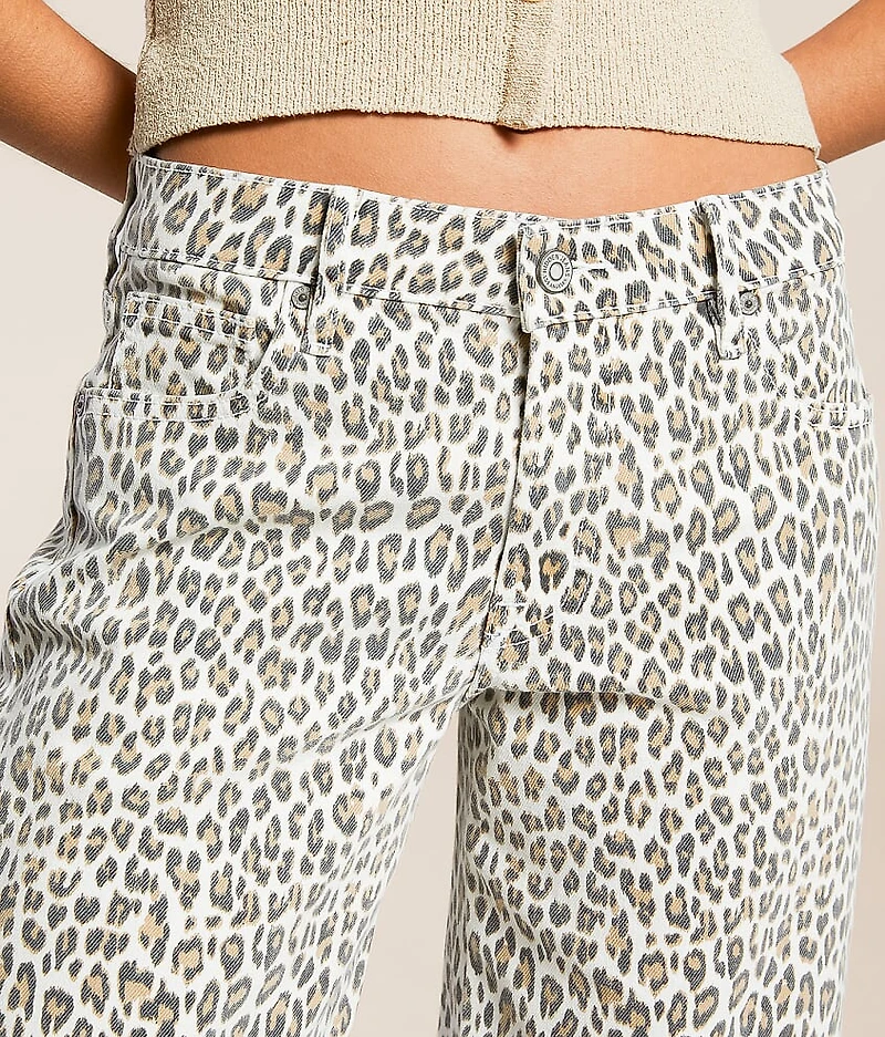 Alyx Low Slung Baggy Cheetah Stretch Jean