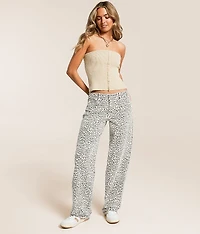 Alyx Low Slung Baggy Cheetah Stretch Jean