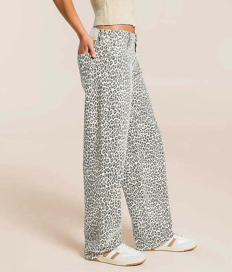 Alyx Low Slung Baggy Cheetah Stretch Jean