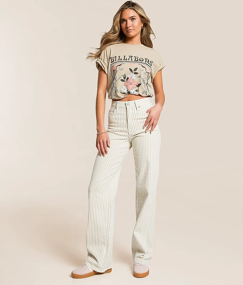 Logan Striped Dad Stretch Jean