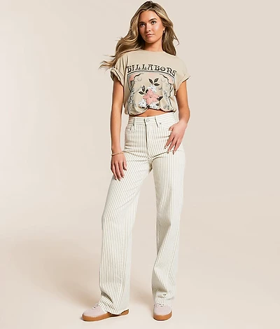 Logan Striped Dad Stretch Jean