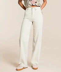 Logan Striped Dad Stretch Jean